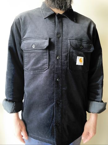 Carhartt Whitesome Shirt Jacket Black