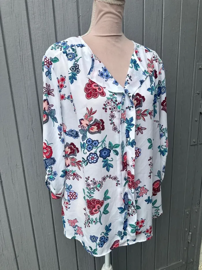 Chemise manches longues légère colorée C&A - photo numéro 2