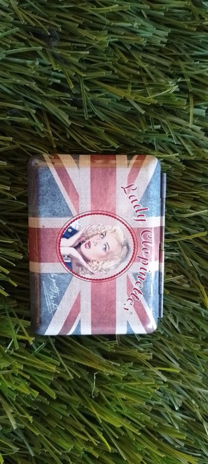 Boîte métallique Angleterre style Vintage