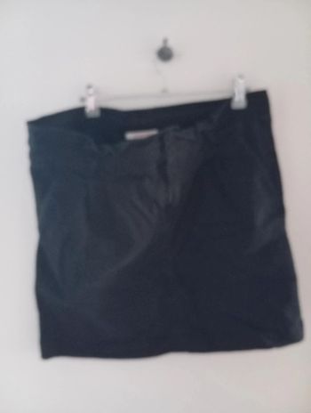 Mini jupe en jean noir camaïeu taille 44