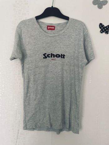 Tee shirt Schott taille 16 ans