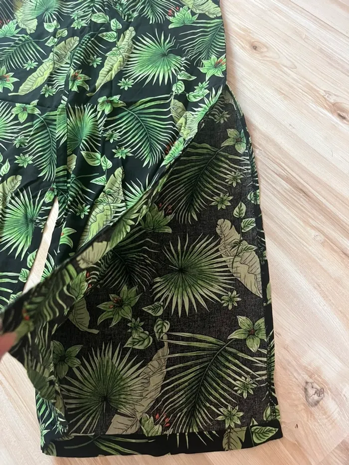 pantalon tropical vert et noir undiz - photo numéro 3