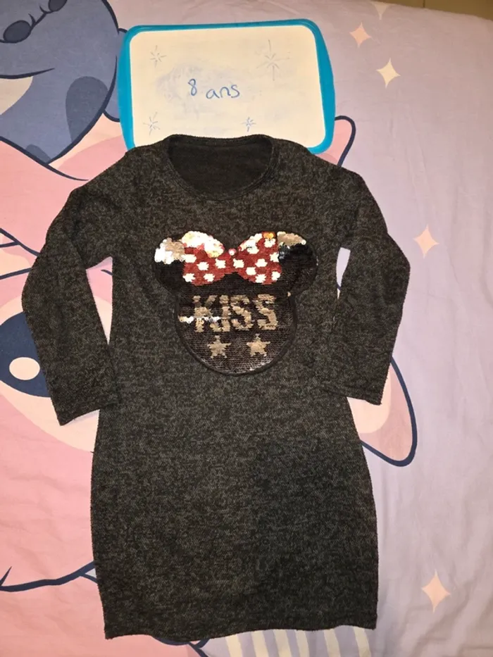 Robe hivers minnie sequin