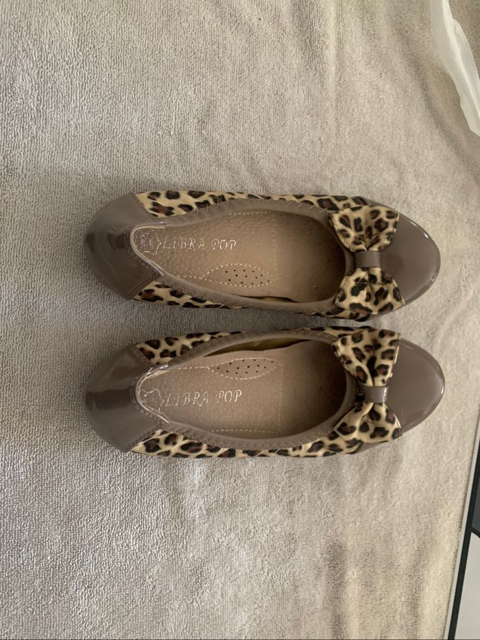 Ballerine léopard fille taille 37