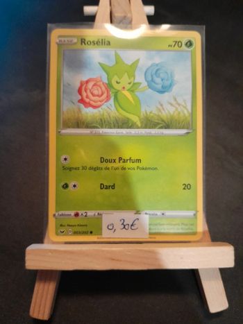 Carte Pokémon Rosélia 3/202