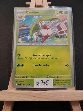Carte Pokémon Candine 17/197