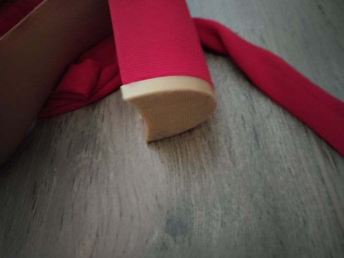 Chaussure à talon femme taille 39 rouge de chez cuccoo - photo numéro 6