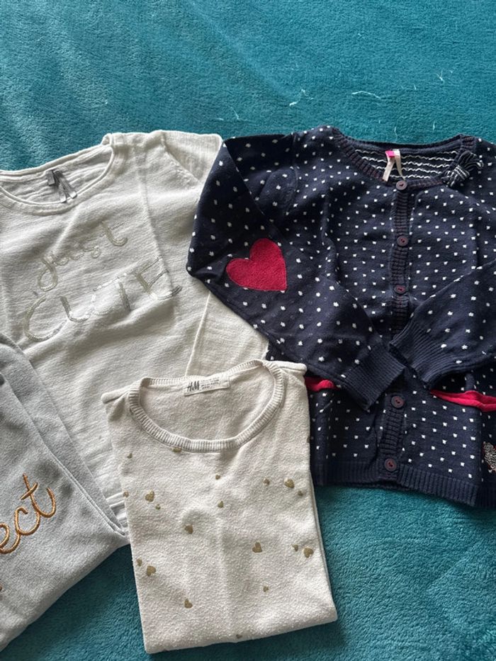 Lot pull fille - photo numéro 3