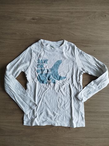 Tee shirt manche longue 10 ans kiabi