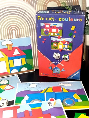 🟣 Ravensburger Jeu de société Formes et couleurs