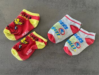 Lot de deux paires de socquettes Avengers Kiabi taille 27/30