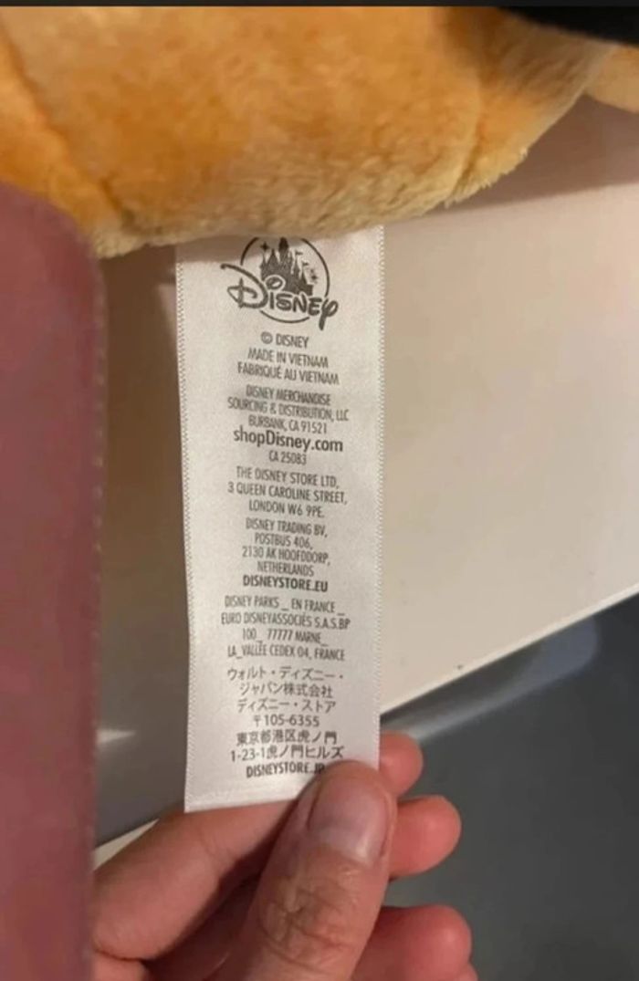 Grande peluche Disney pluto 45 cm - photo numéro 4