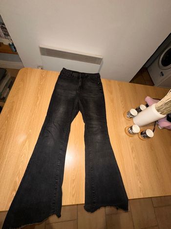 Jean noir flare / bootcut