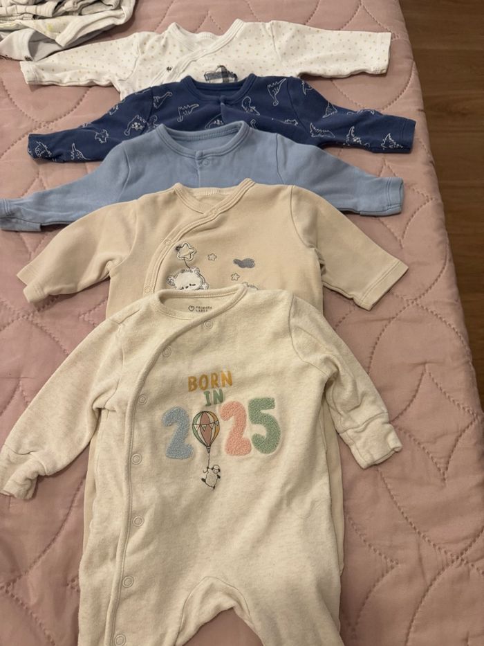 Pijamas bebé 1-3 mois