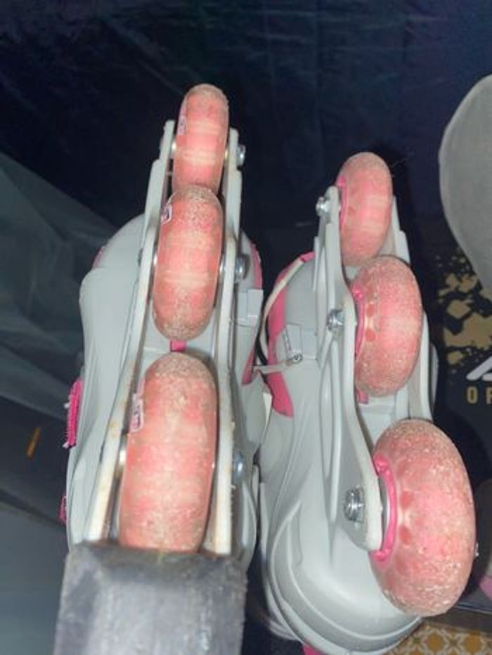 Roller réglable  28-32 rose - photo numéro 4