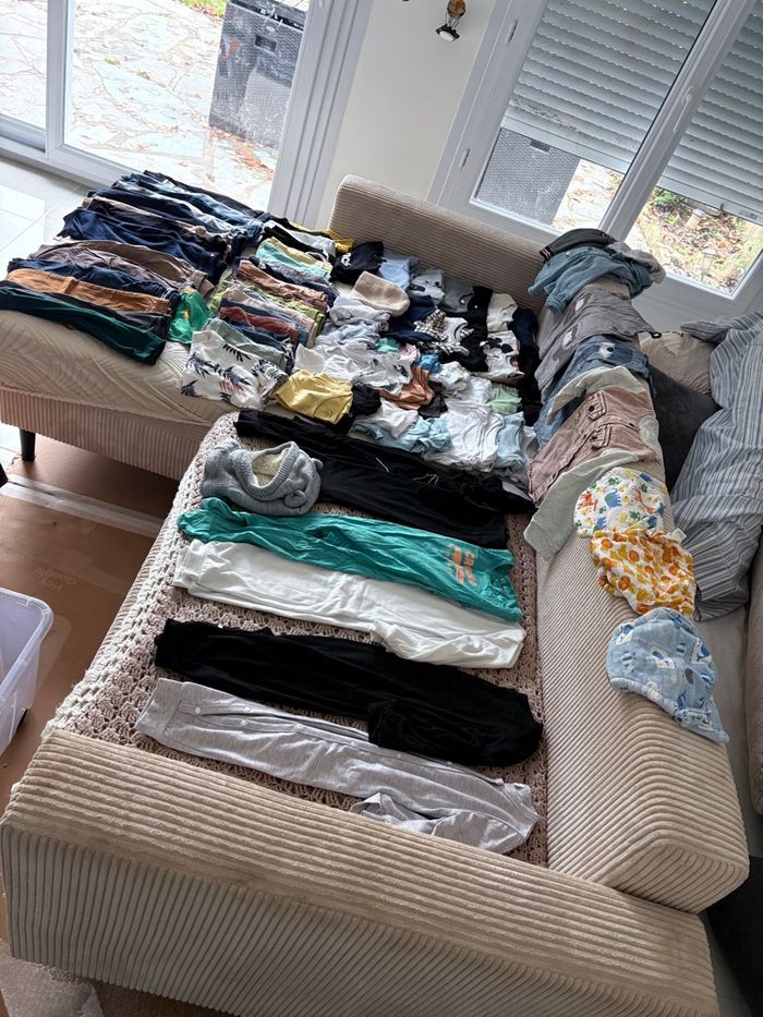 Gros lot de vêtement garçon 12/18/24 - photo numéro 2