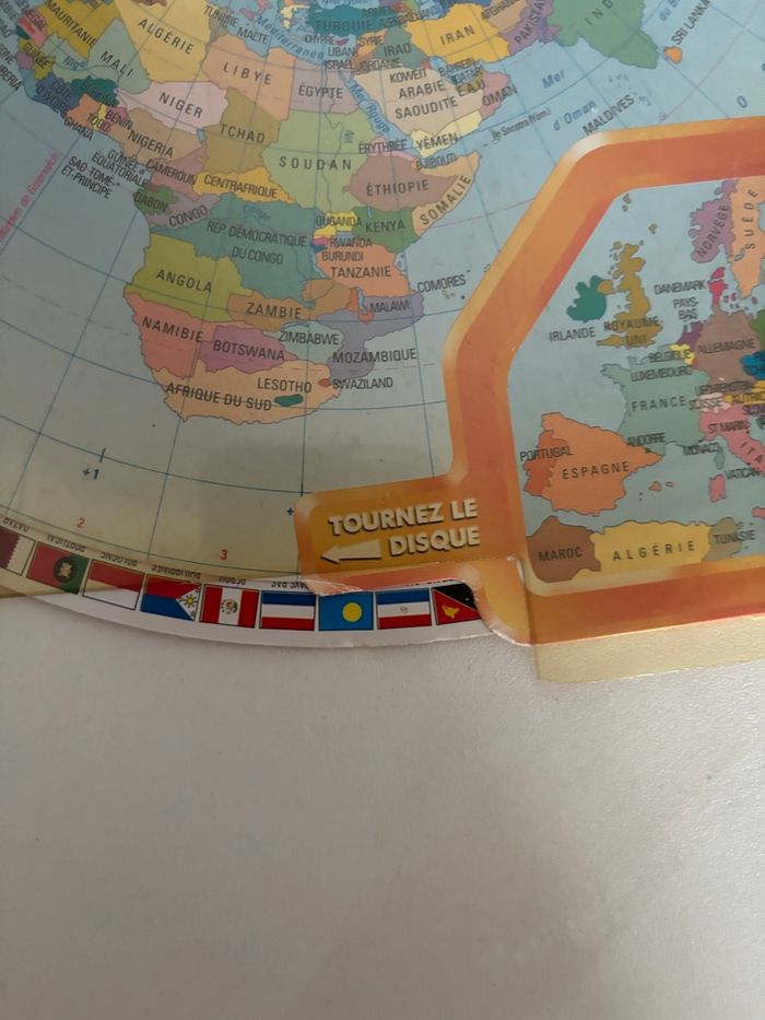 Planisphère terra in mano recto verso - photo numéro 7