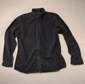🤠 Chemise en jean noir neuve (XL)