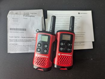 Talkie walkie motorola TLKR T40/41