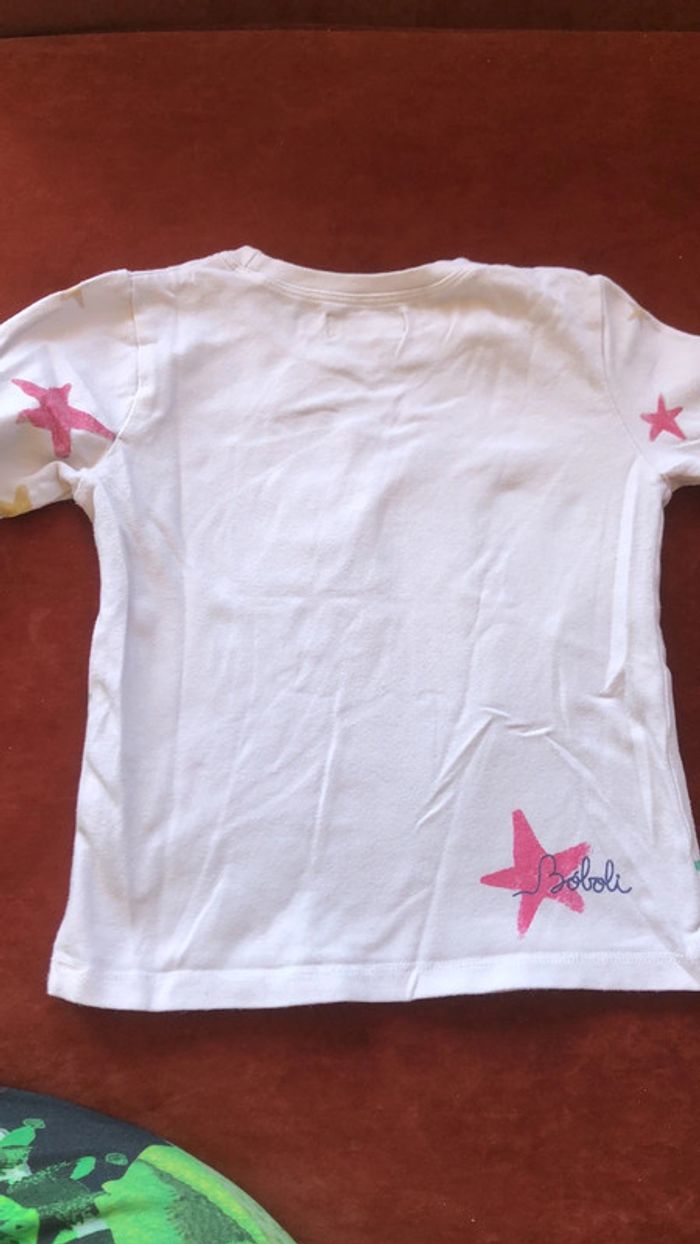 T-shirt manches longues fille 5 ans Boboli - photo numéro 4