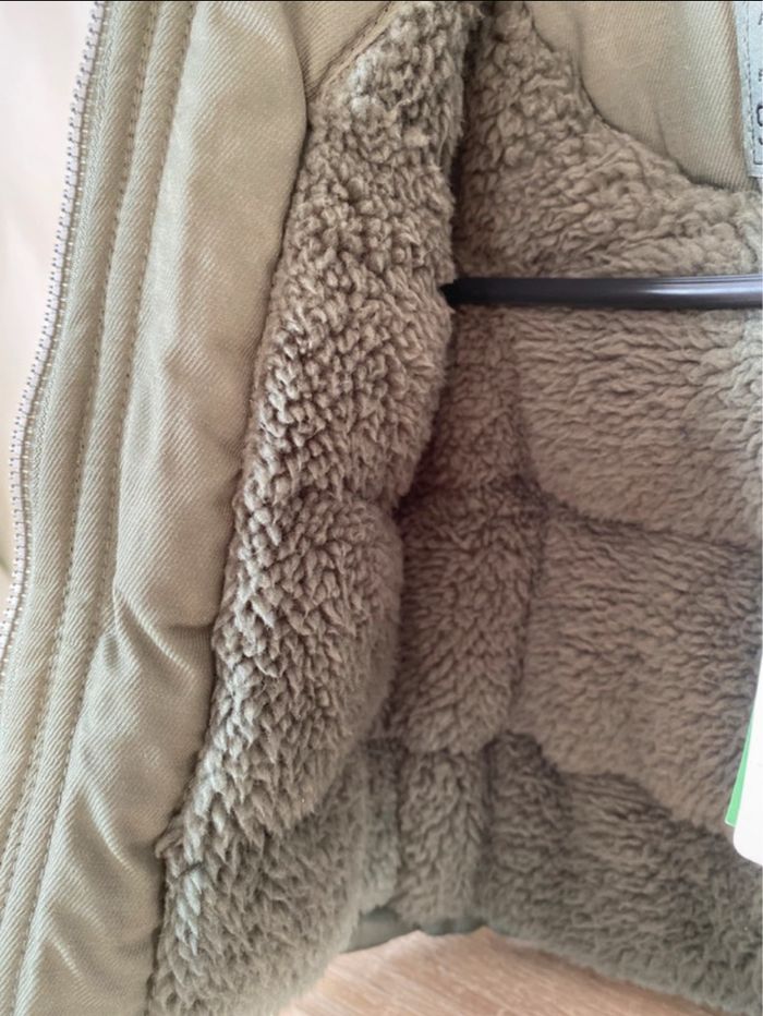 Manteau bébé garçon kaki taille 3 mois Orchestra neuf - photo numéro 7