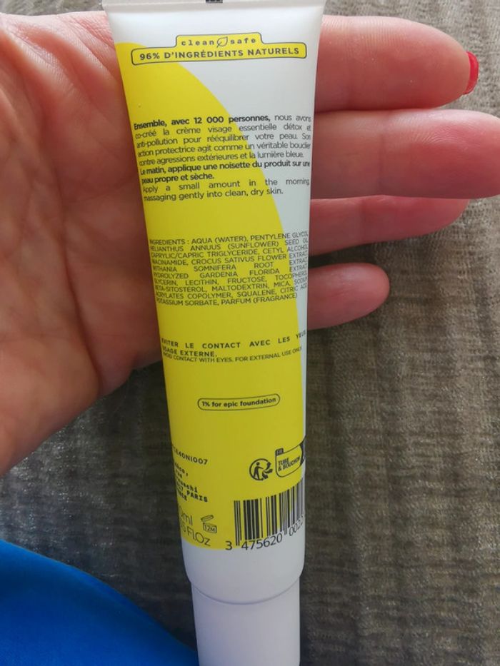 Nidéco all I need Soin visage anti pollution - photo numéro 2