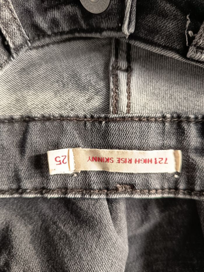 Levi's 721 high rise skinny taille W25 L30 - photo numéro 4