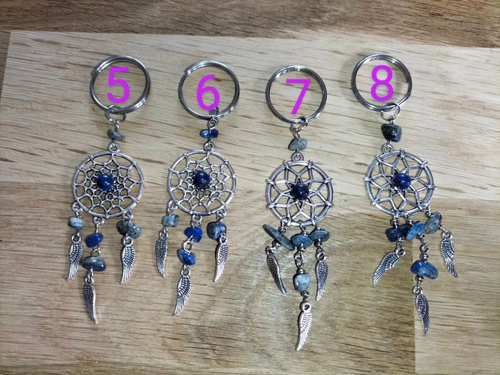 Porte clé attrape rêve - photo numéro 2