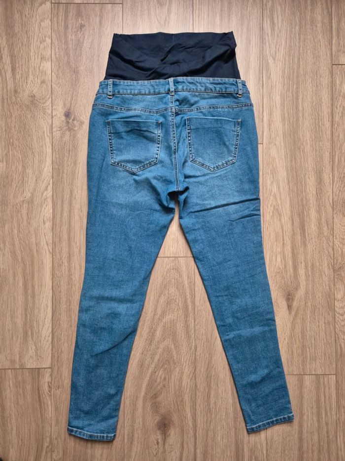 Jean grossesse bleu skinny gémo - photo numéro 2