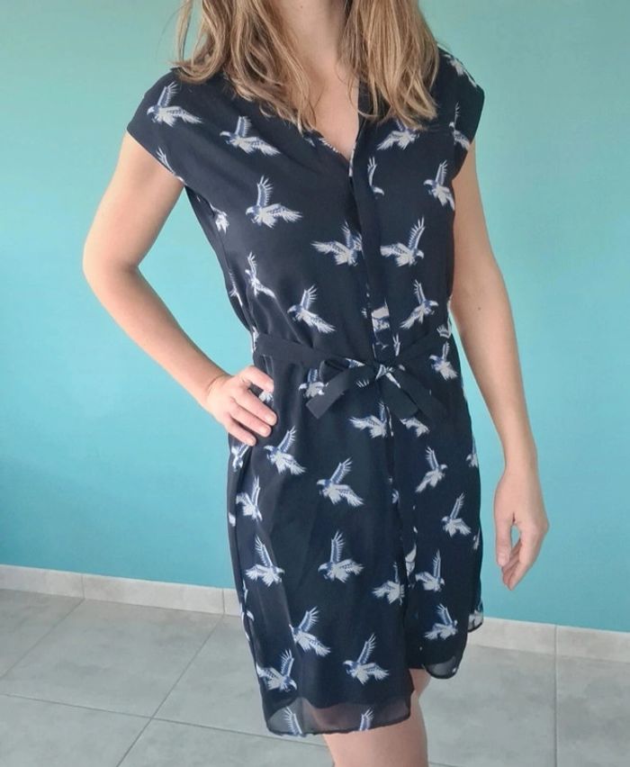 Robe bleu marine Zara taille 34