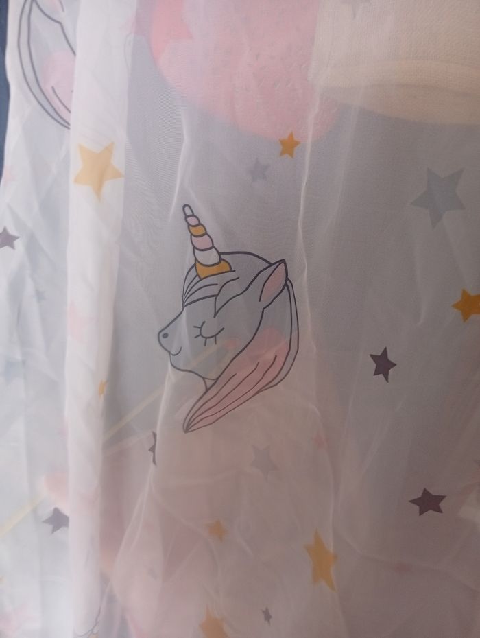 Lot 3 rideaux licorne 140X240 - photo numéro 4