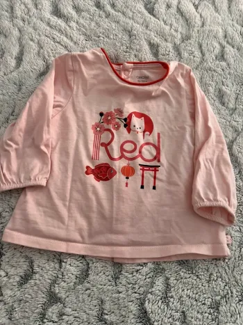 Teeshirt Red Obaibi 6 mois