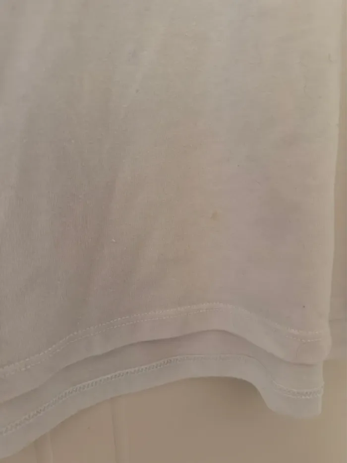 T-shirt blanc taille L - photo numéro 2