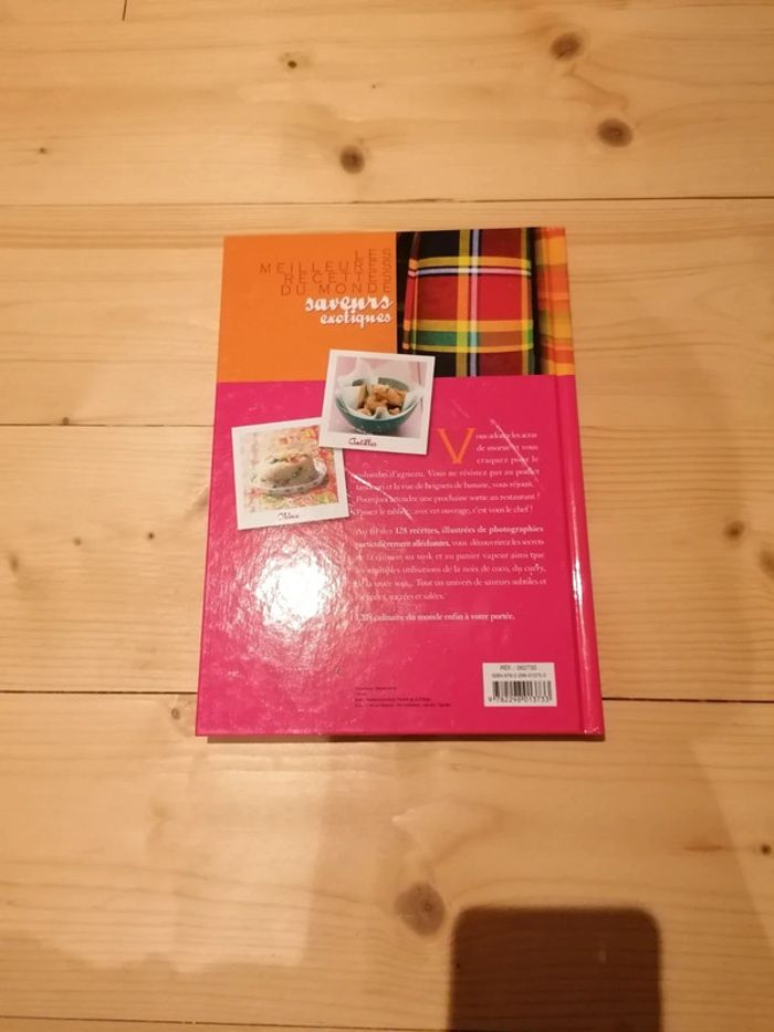 Livre recettes "les meilleures recettes du monde- saveurs exotiques" - photo numéro 3
