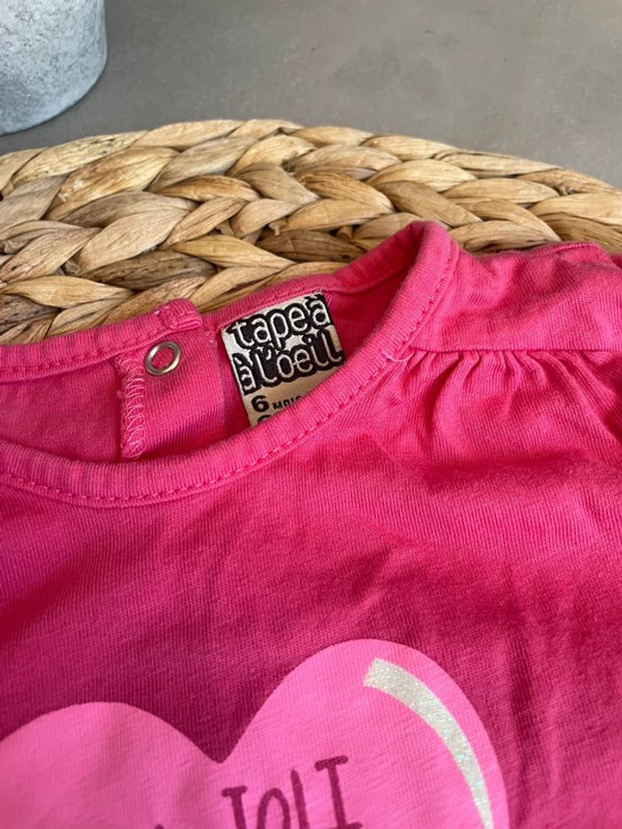 T-shirt 6 mois - photo numéro 3
