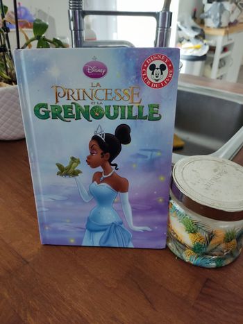 Livre princesse et la grenouille