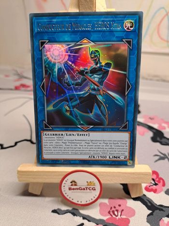 Carte Conducteur De Miracles Heros Xtra SilverUR Yu-Gi-Oh! Batailles de Légende Chap.1 FR BLC1 031
