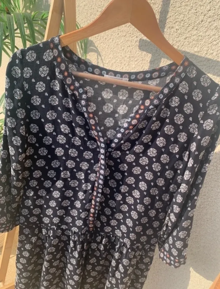 Robe fleurie Promod - photo numéro 2
