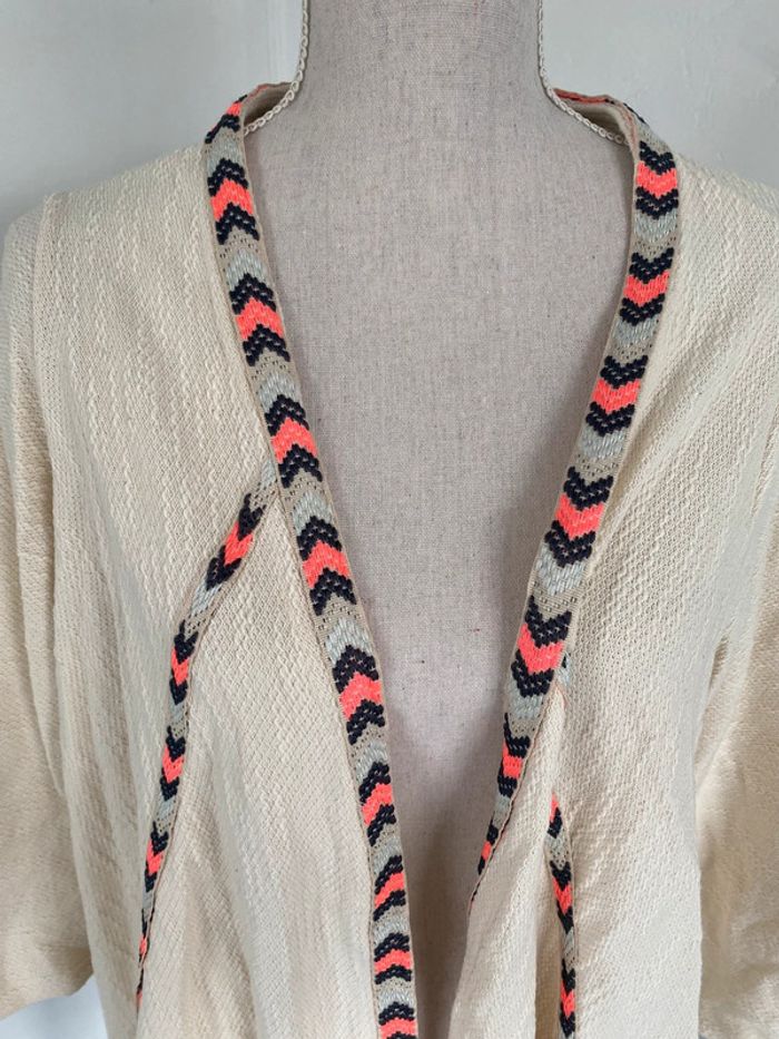 Gilet poncho écru Scarlet roos taille 1 - photo numéro 2