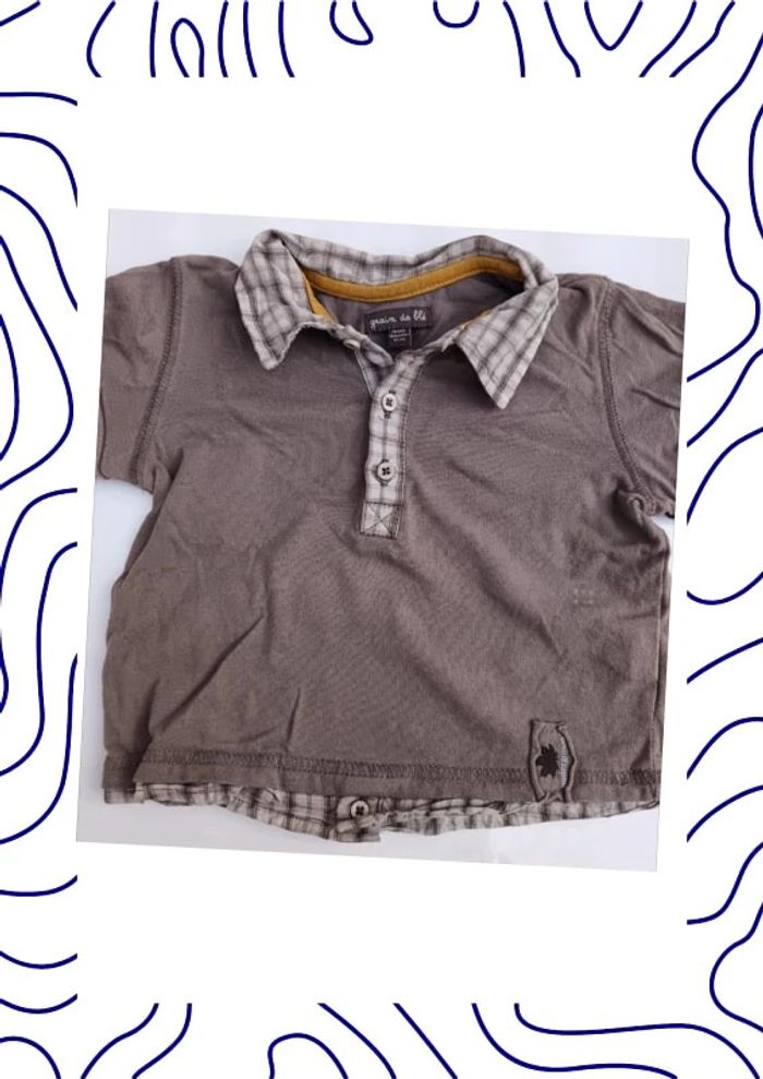 Polo 18 mois Grain de blé - photo numéro 2