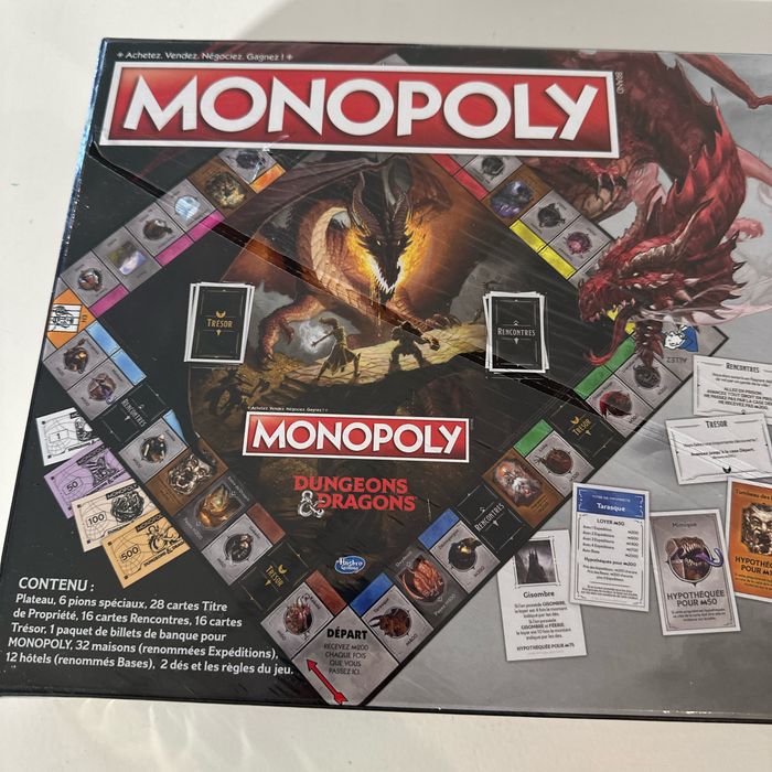 Monopoly dungeons et dragons neuf - photo numéro 4
