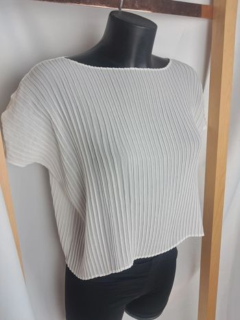 Cop copine haut tee-shirt crop top T.36/38