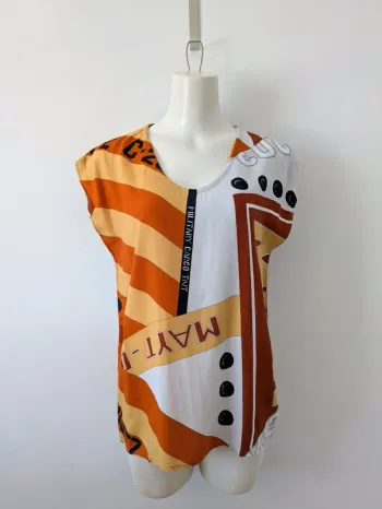 T-shirt d'été vintage - Jean Chancel - taille 38