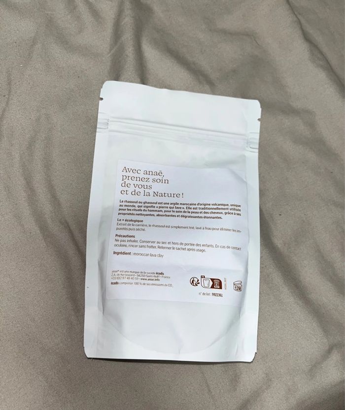 Rhassoul en poudre marque anae neuf - photo numéro 2