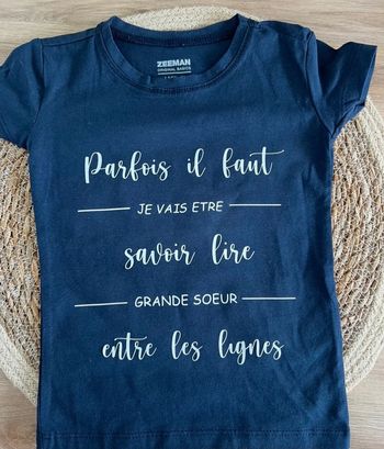 T shirt annonce grossesse