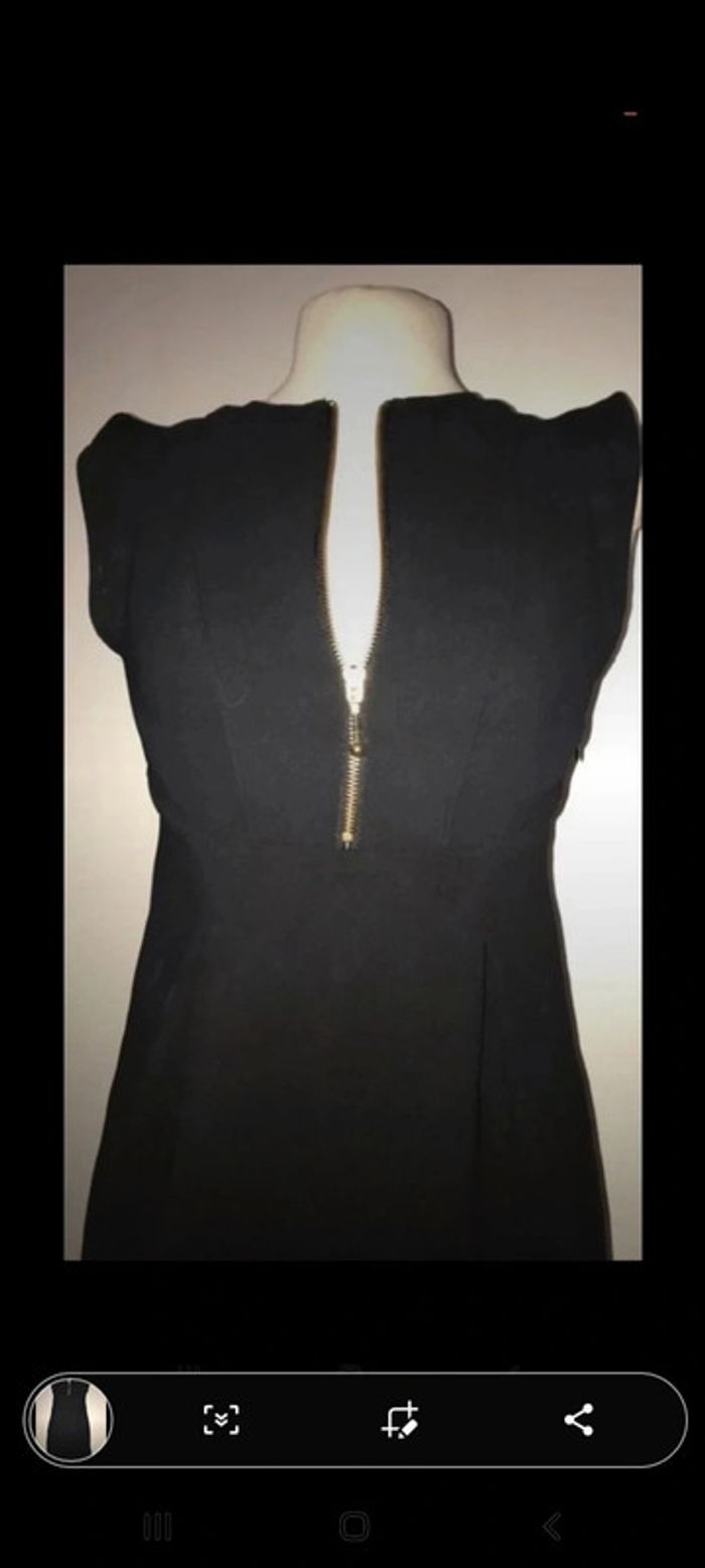 Robe noir kookai taille xs - photo numéro 2