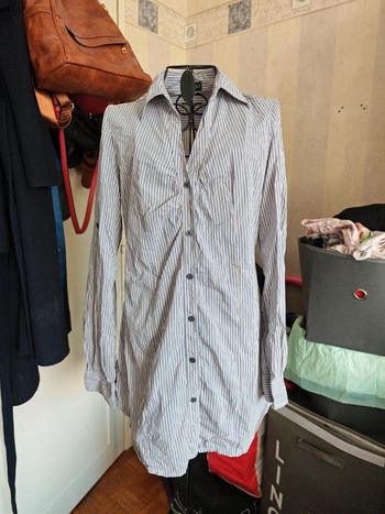 Chemise longue femme