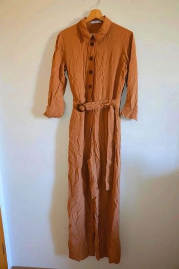 C35 combinaison marron Mango M