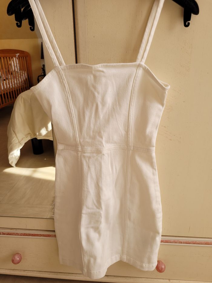 Robe été blanc cassé - photo numéro 2