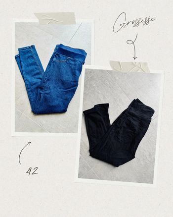 Lot de pantalons/jeans de grossesse